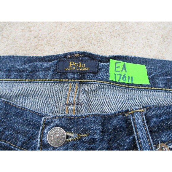 Polo Ralph Lauren Jeans Mens 38 Hampton Relaxed Straight Leg Blue Denim 38x31 - Picture 6 of 13